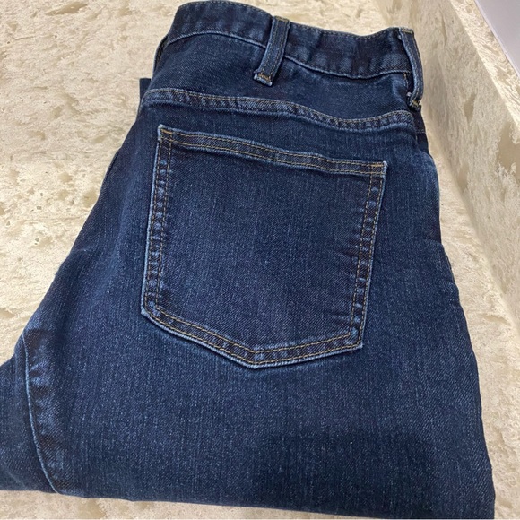 2/$18 Uniqlo Blue Denim Straight Jeans Mens Size 30 Waist - Picture 1 of 6
